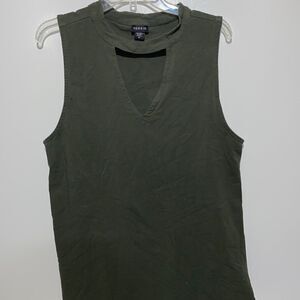 Women’s Torrid Green Sleeveless Low cut top size 3